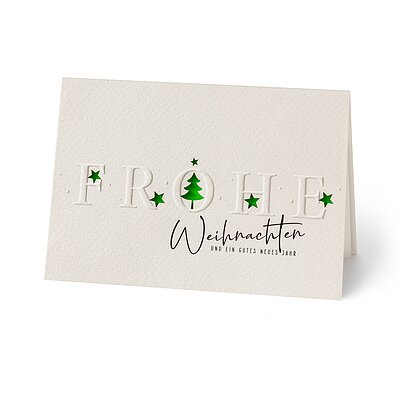 Typografische Weihnacht