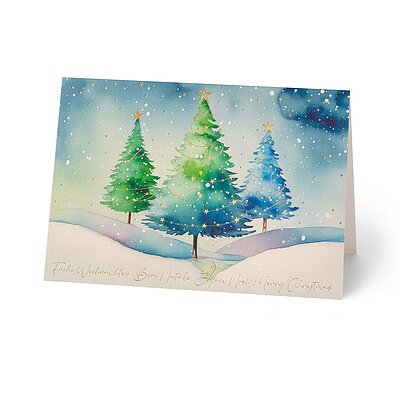 Aquarellwinter
