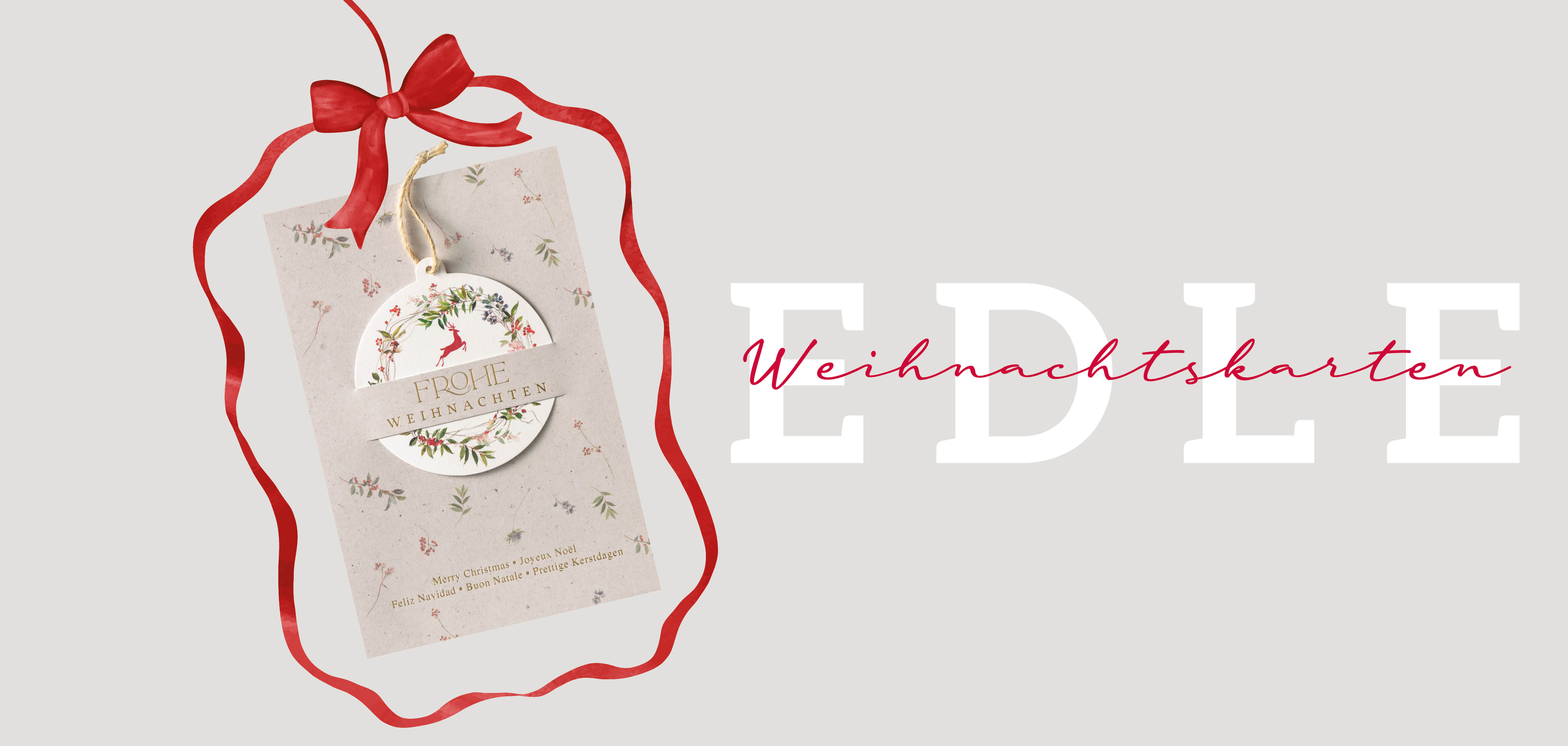 Neue Weihnachtskarten-Kollektion 2023